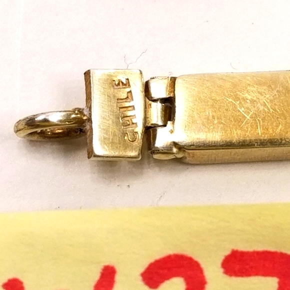 NIB Cold Water Creek Rhodochrosite Gold plated over 925 silver bracelet Chile - Picture 11 of 14